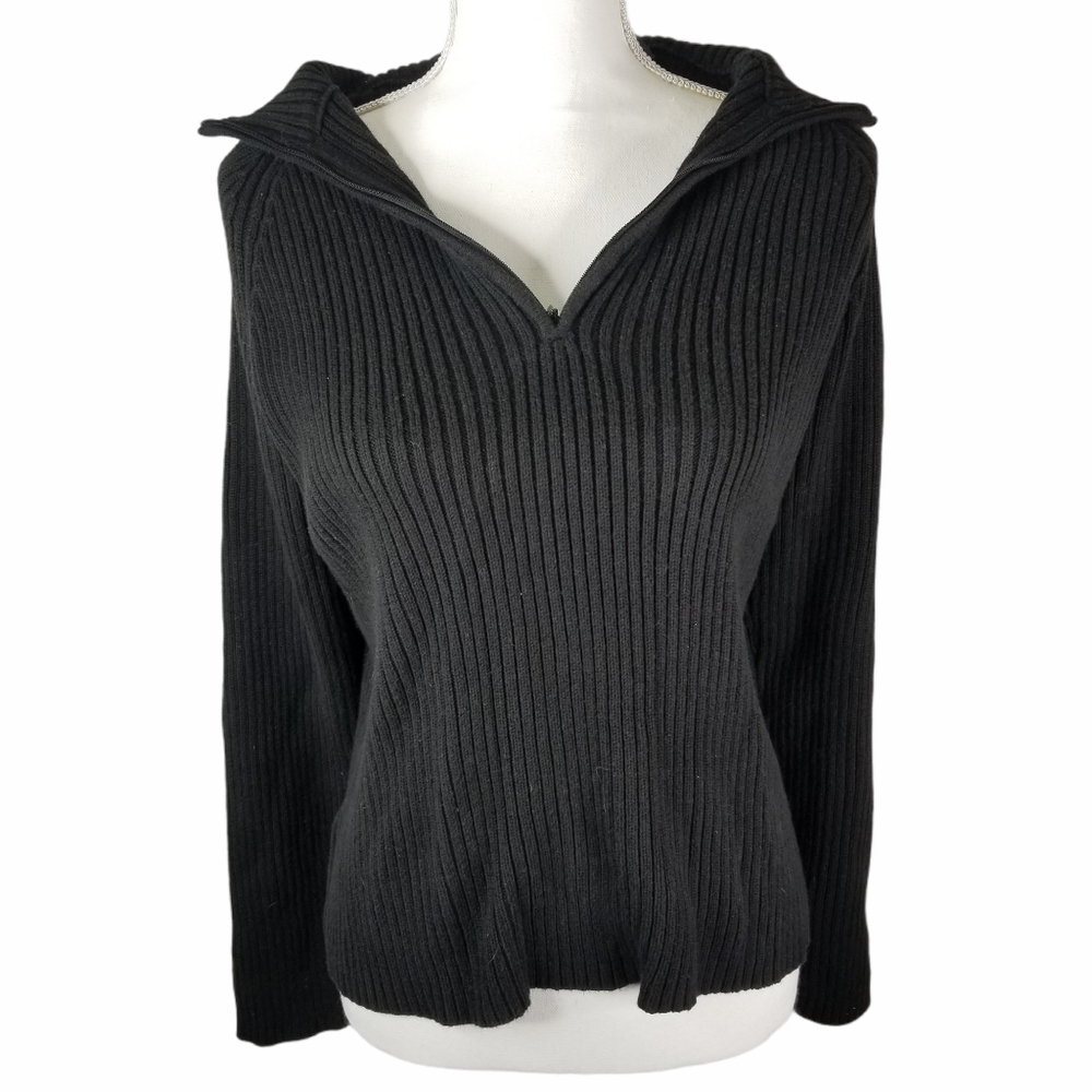 Old navy pull over black sweater L